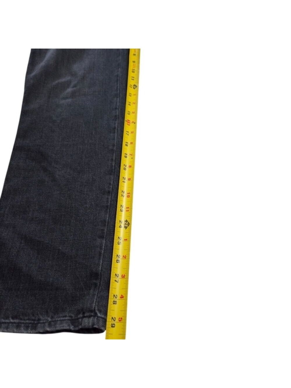 Own. Denim Boiler Suit Jumpsuit Washed Black Utility Button Coverall US 4 - Picture 11 of 11